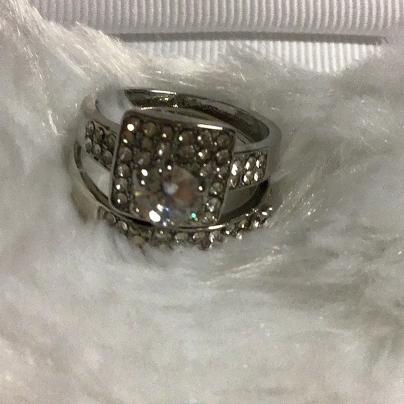 Very Beautiful Ring High Quality Silver Ring Multiple Sizes To Choose From 2pcs - Picture 4 of 6